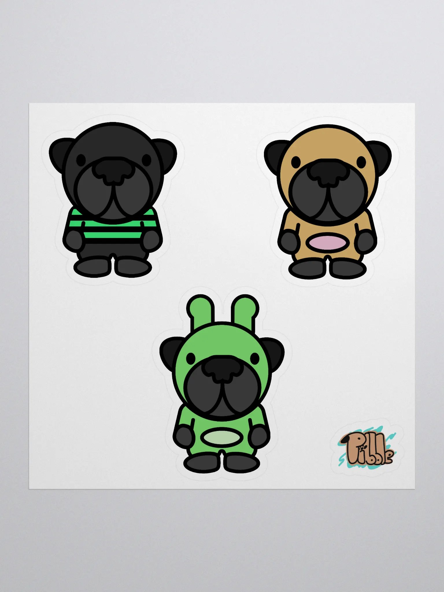 *BABY PIBBLE STICKER SET product image (1)