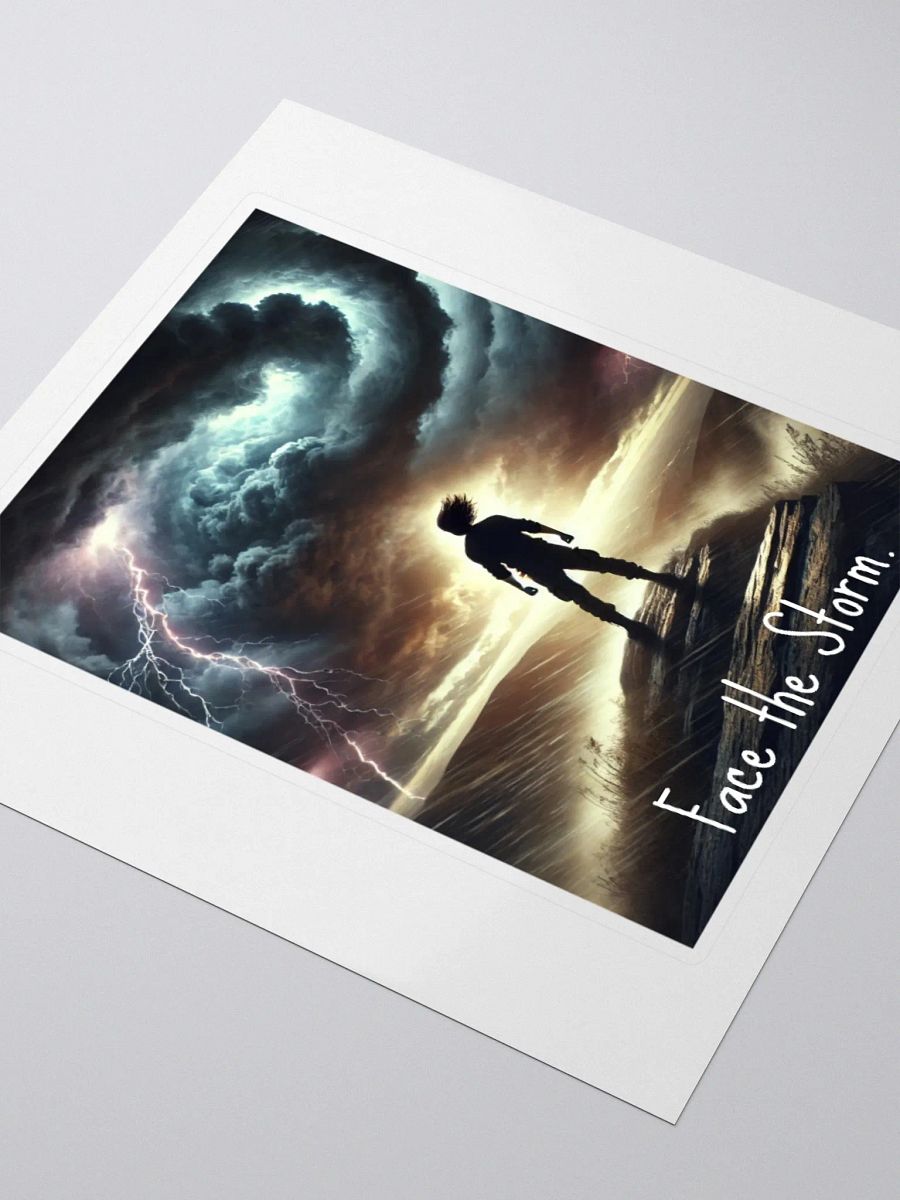 Face the Storm. Stickers product image (9)