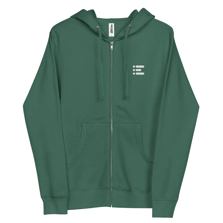 Independent Trading Co. Fleece Zip Up Hoodie product image (5)