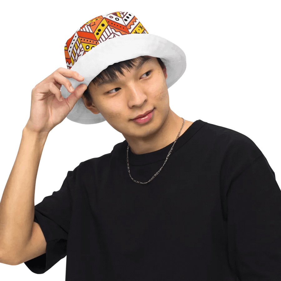 Vibrant Geometric Reversible Bucket Hat product image (9)