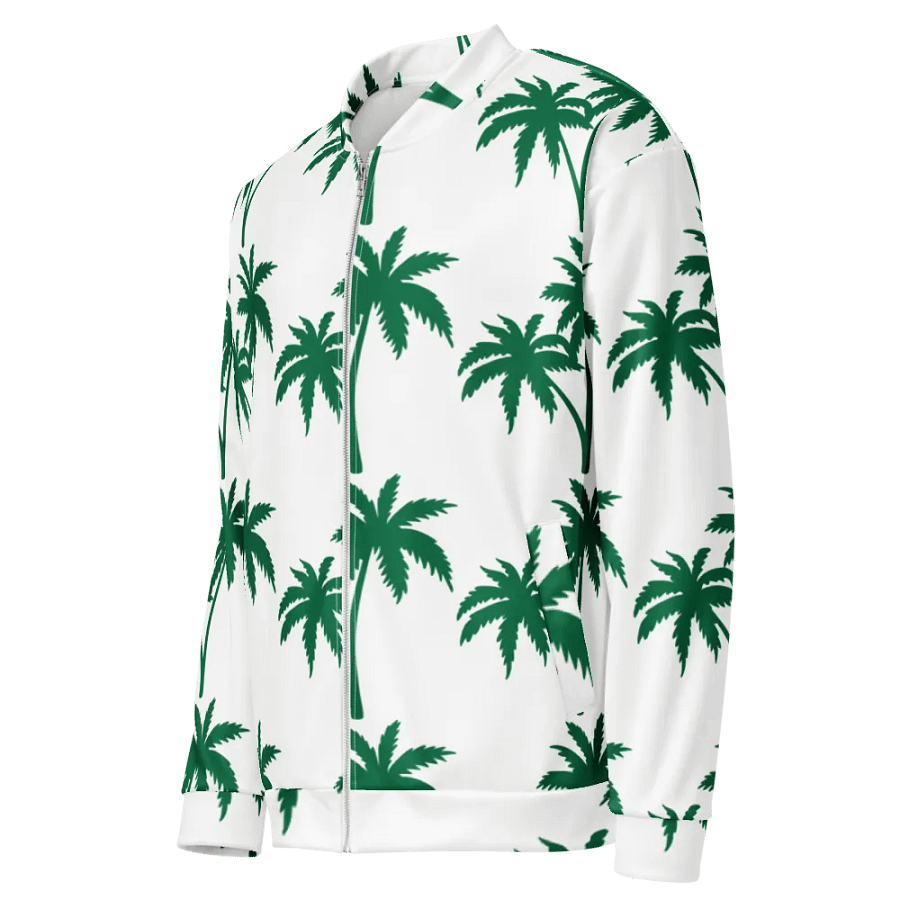 Tropical Grid All-Over Bomber Jacket product image (4)