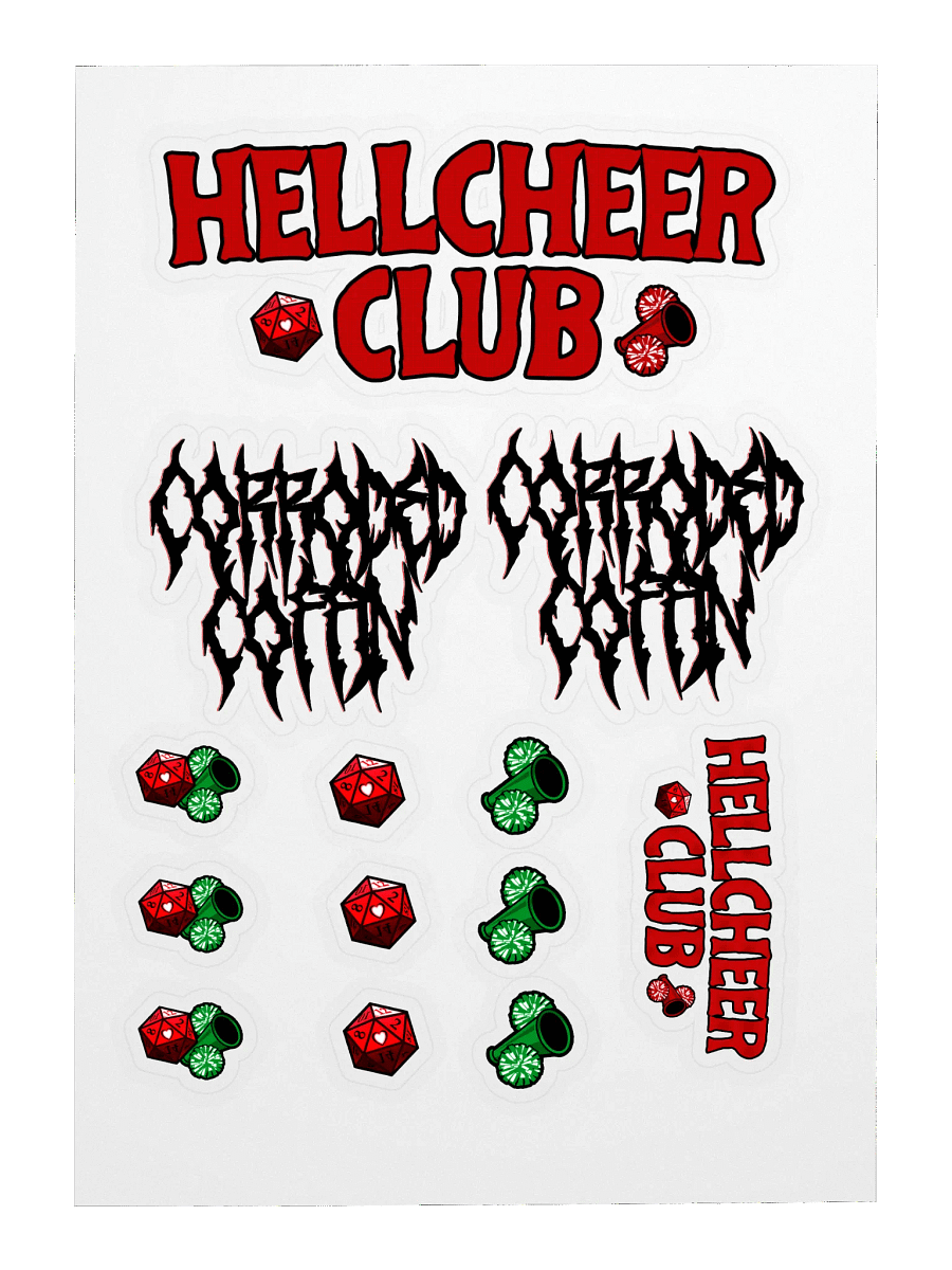 Hellcheer Sticker Sheet product image (3)