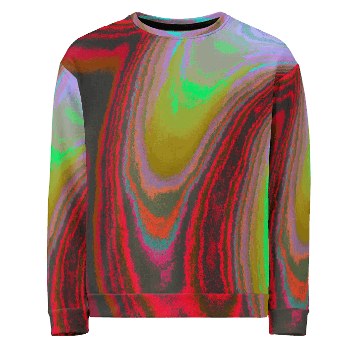 Abstract Darker Cool Swirl Unisex Sweatshirt product image (1)