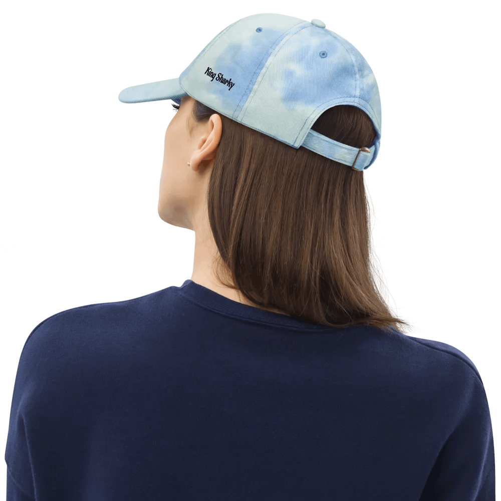 King Sharky Blue Cloud Tie Dye Hat product image (5)