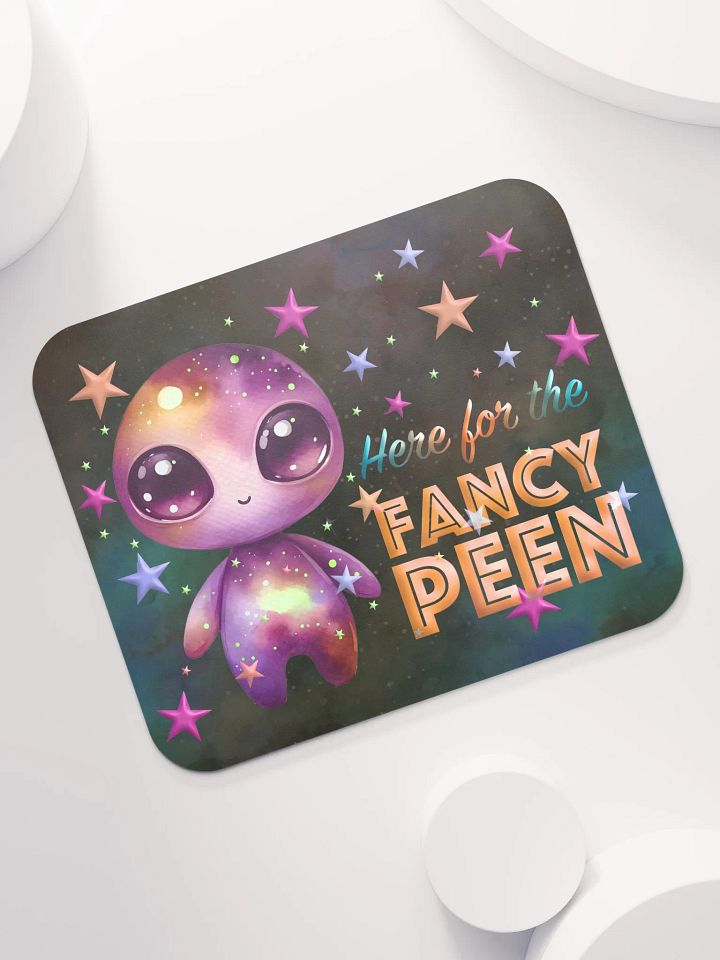 Fancy Alien Mouse Mat (Magenta Dude) product image (2)