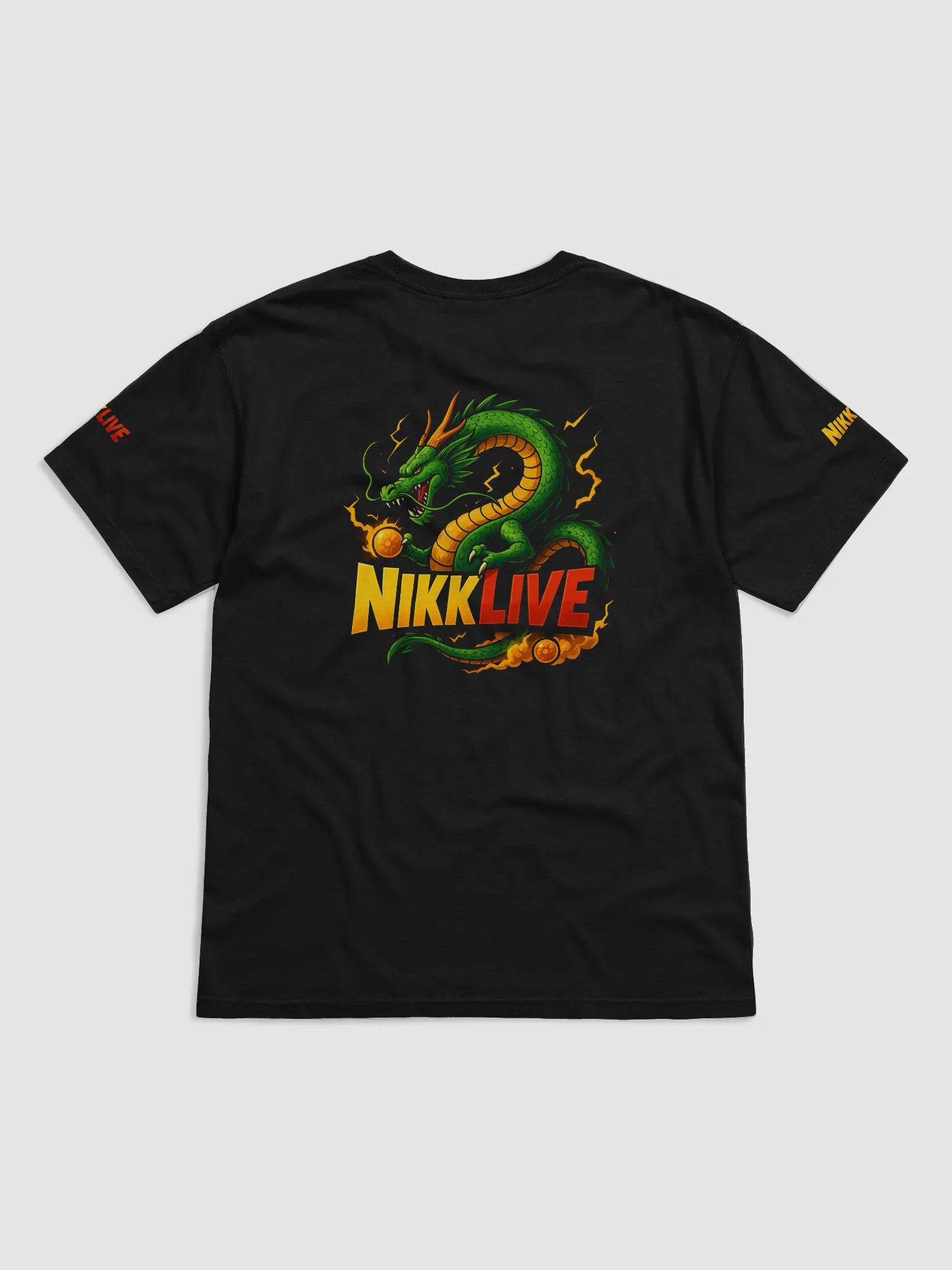 Vibrant Gradient 'NIKK LIVE' T-Shirt product image (2)