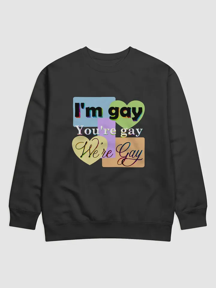 We're Gay Sweatshirt product image (1)