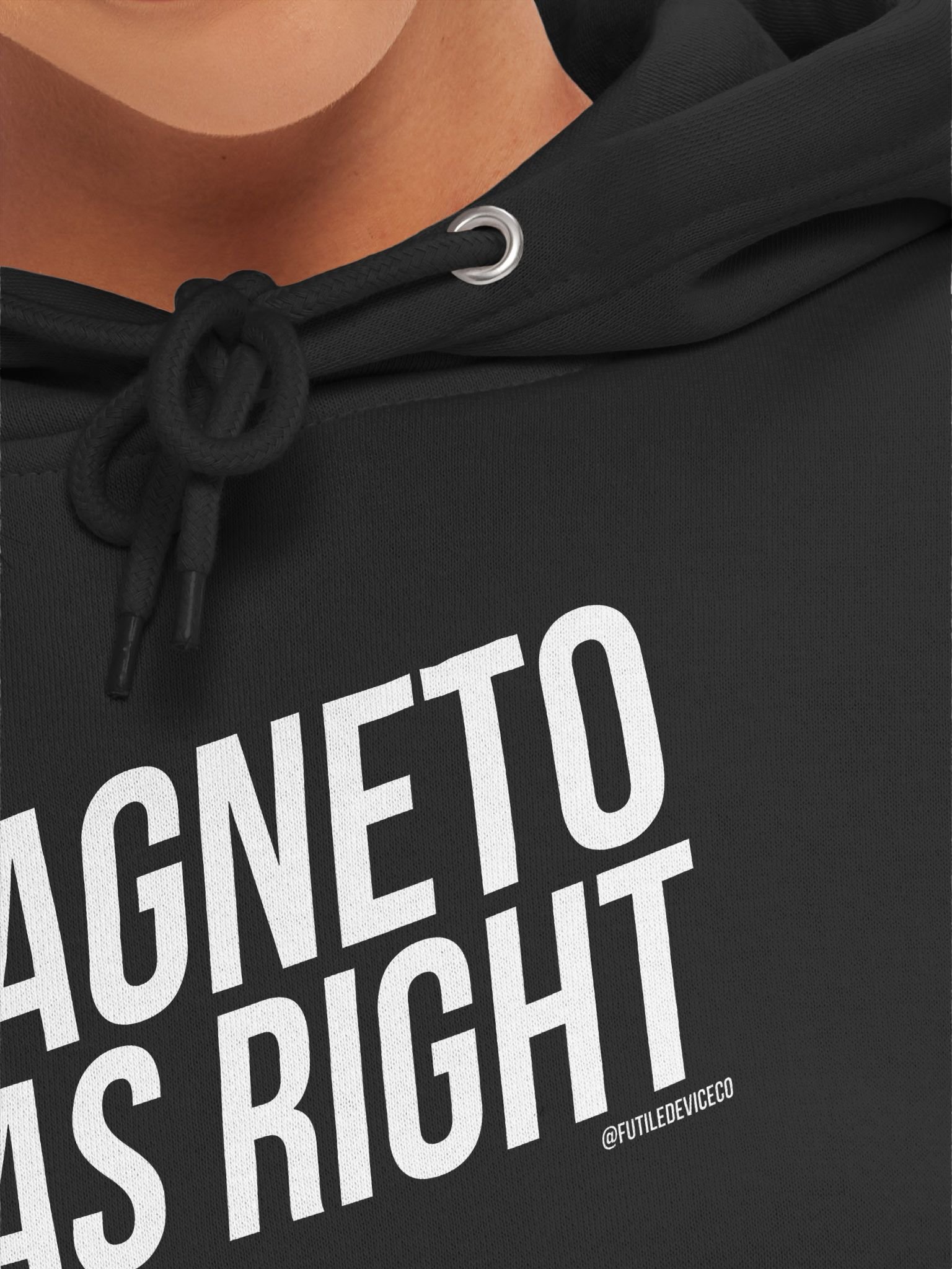 FUTILE DEVICE: MAGNETO WAS RIGHT (PULLOVER HOODIE) product image (19)