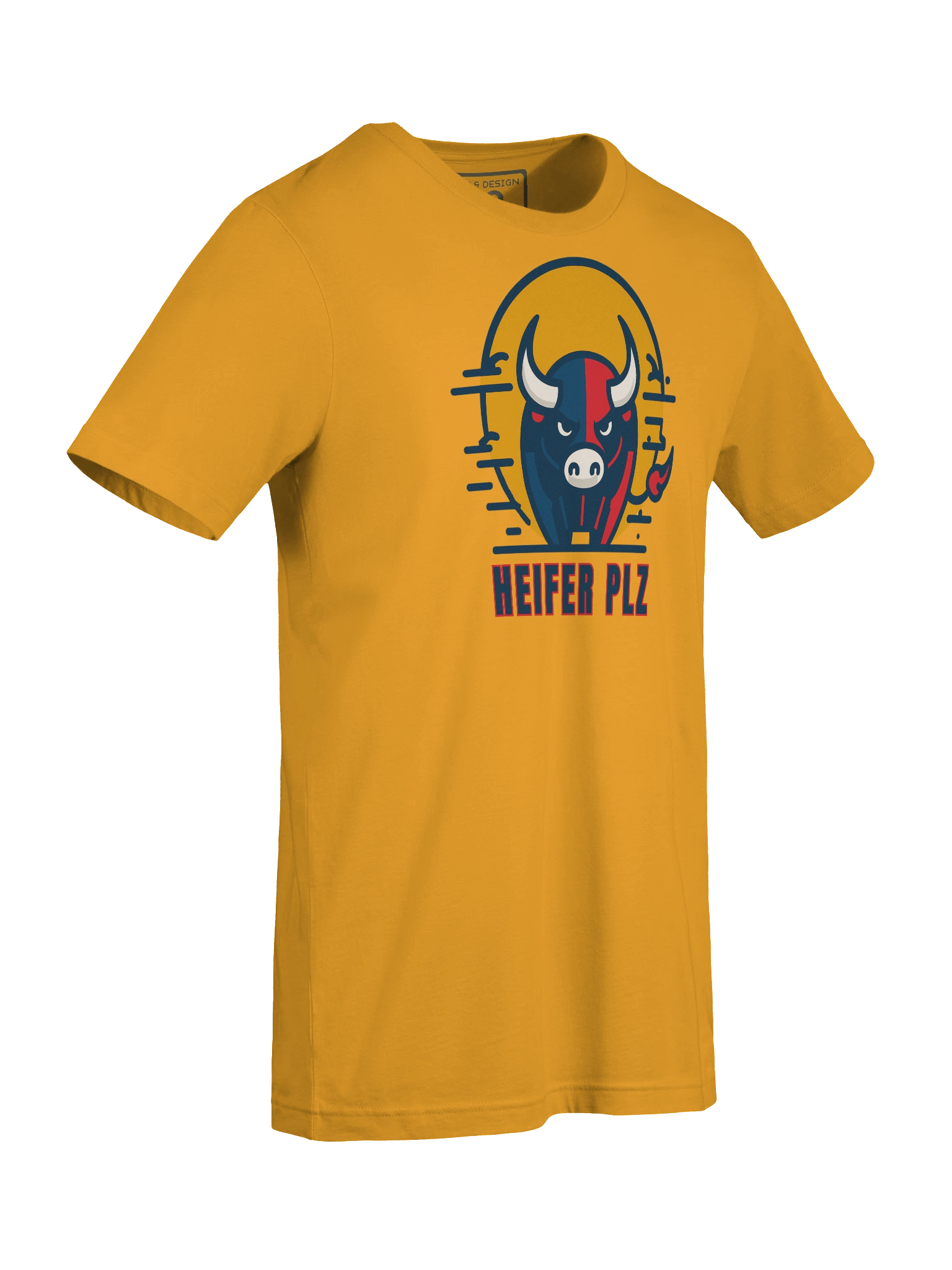 HEIFER PLZ Power Tee – Unleash the Bull, Own the Flame product image (3)