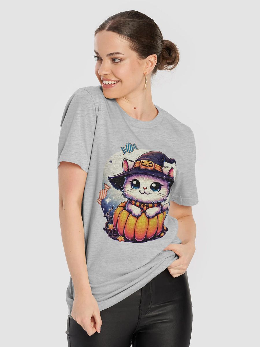 Witchy Cat in Pumpkin T-Shirt product image (44)