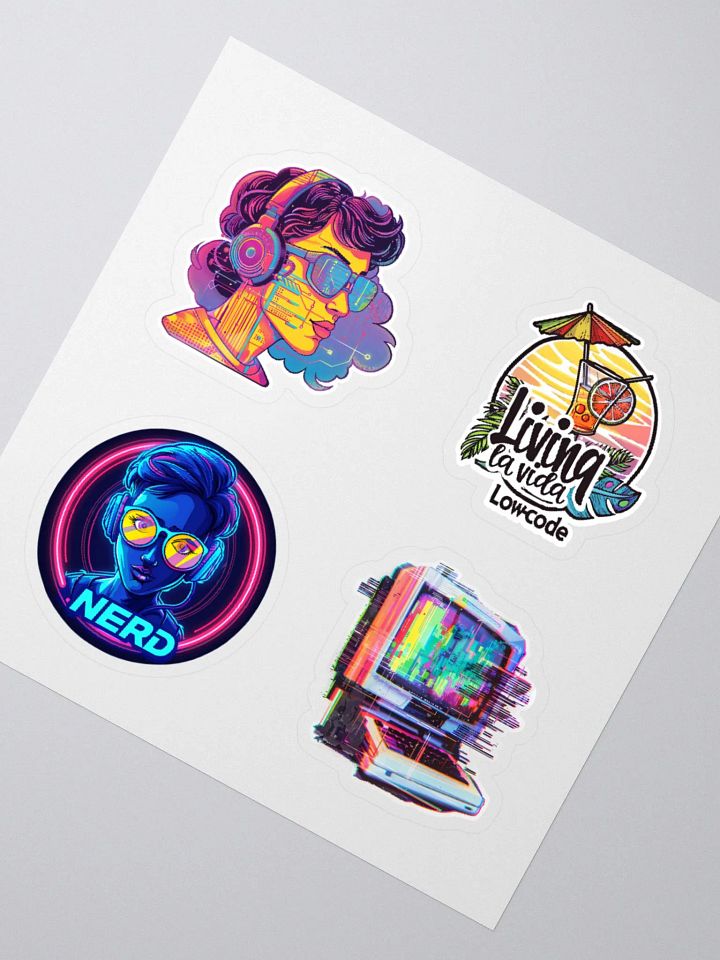 Vibrant Vinyl Sticker Set product image (4)