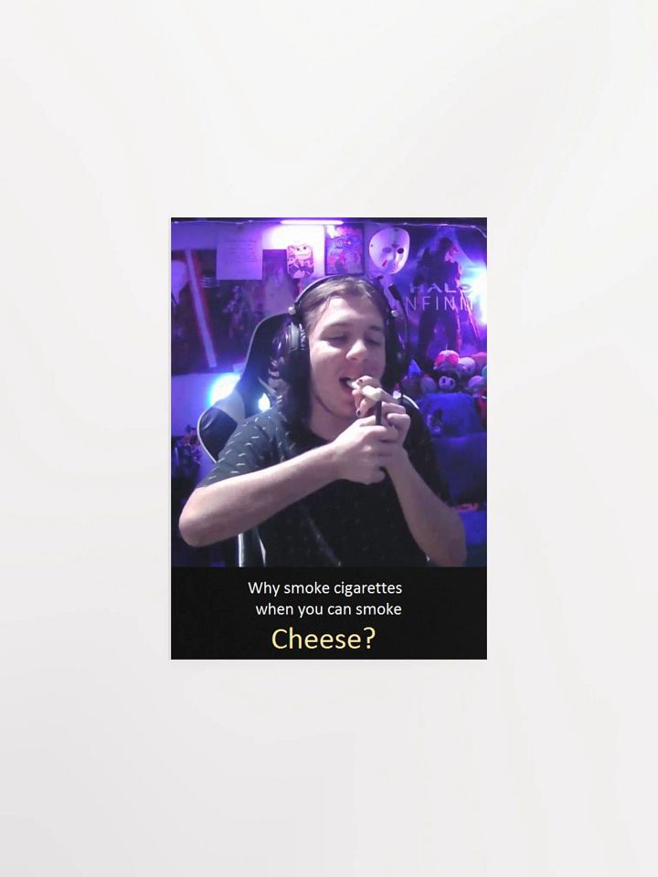 Cheese Smoking Poster product image (1)