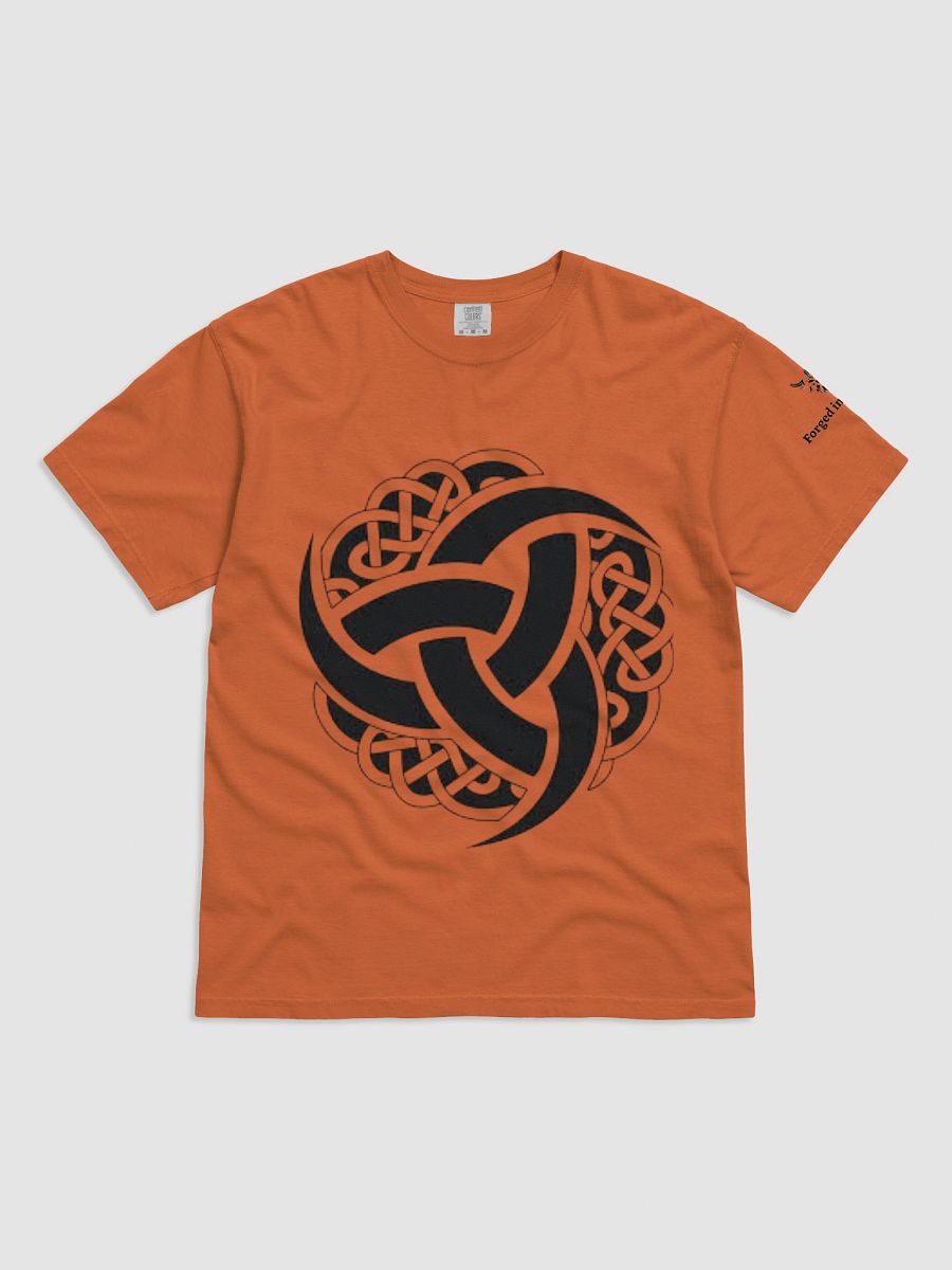 Forged In Valhalla: Odin's Horns & Celtic Knot T-Shirt product image (9)