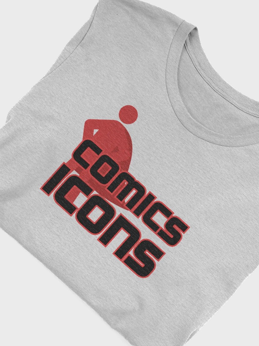 Comics Icons Black On Red Logo Tee product image (48)