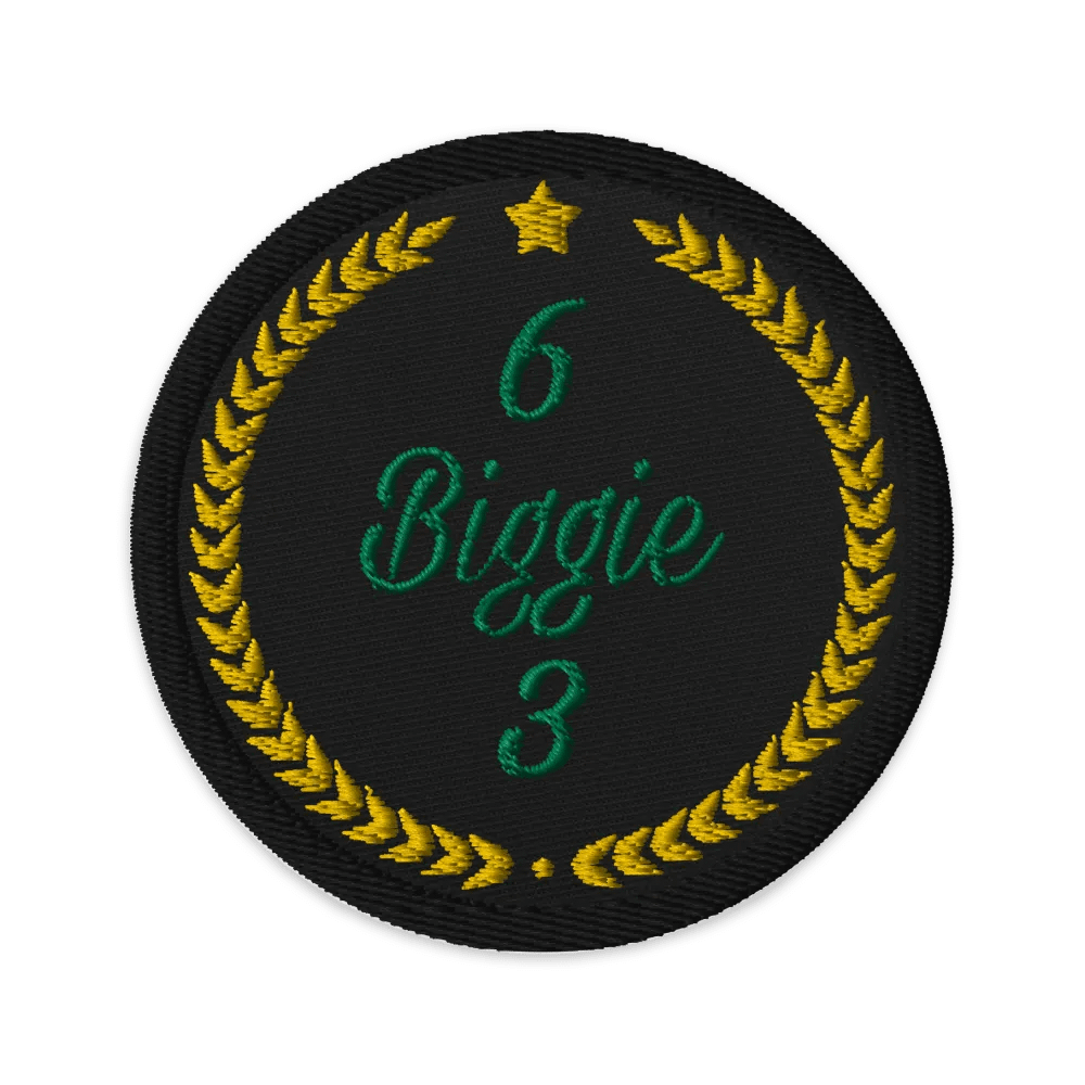 Biggie63 Star Wreath Patch product image (1)