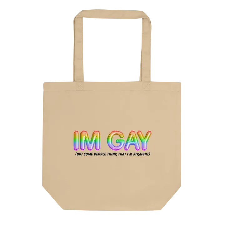 I'm Gay (but some people think that i'm straight) - Rainbow - Tote Bag product image (1)