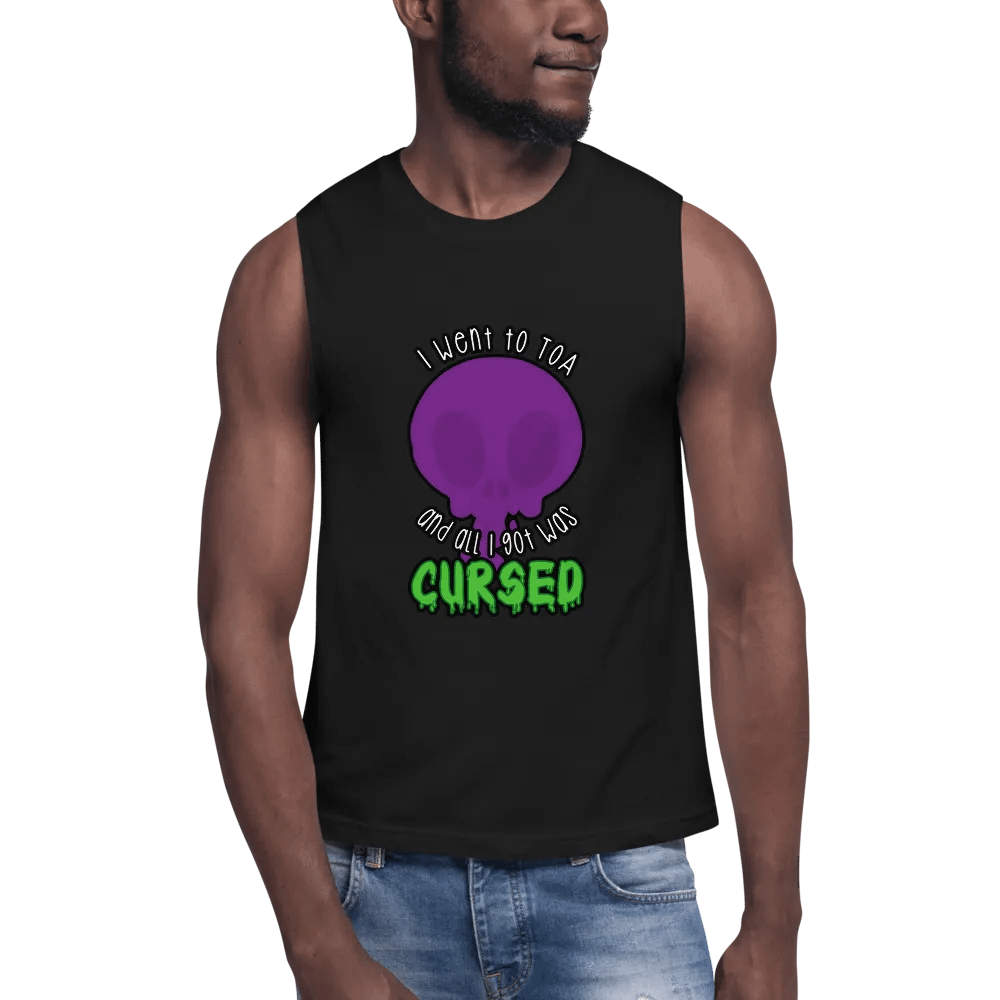 All I Got Was Cursed - Demon Hunter - Men's Style Muscle Tank product image (6)