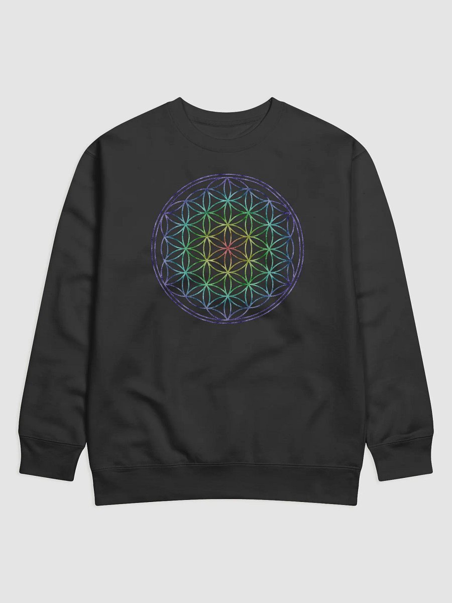 Flower of Life Cotton Heritage Premium Sweatshirt product image (4)