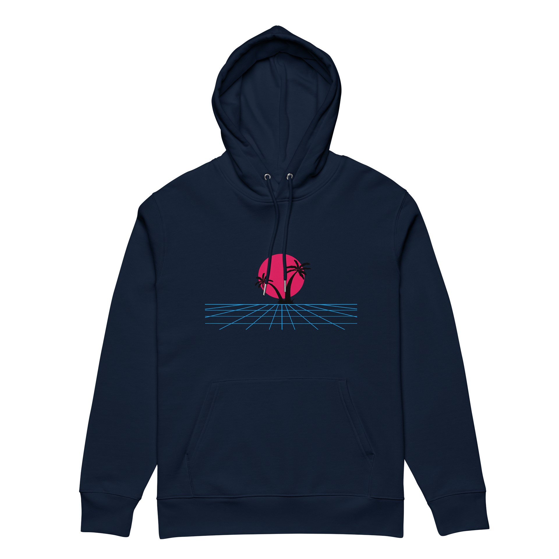 Retro Palms Organic Hoodie product image (5)