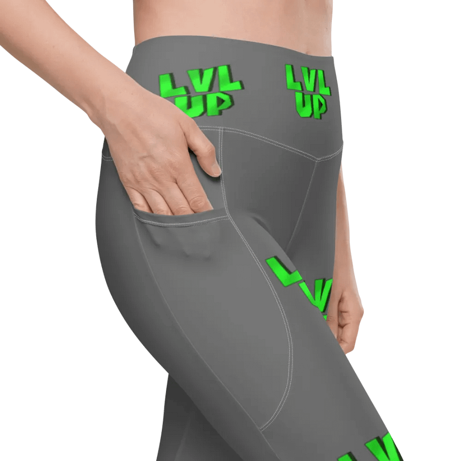 LVL UP Grey Yoga Pants product image (3)