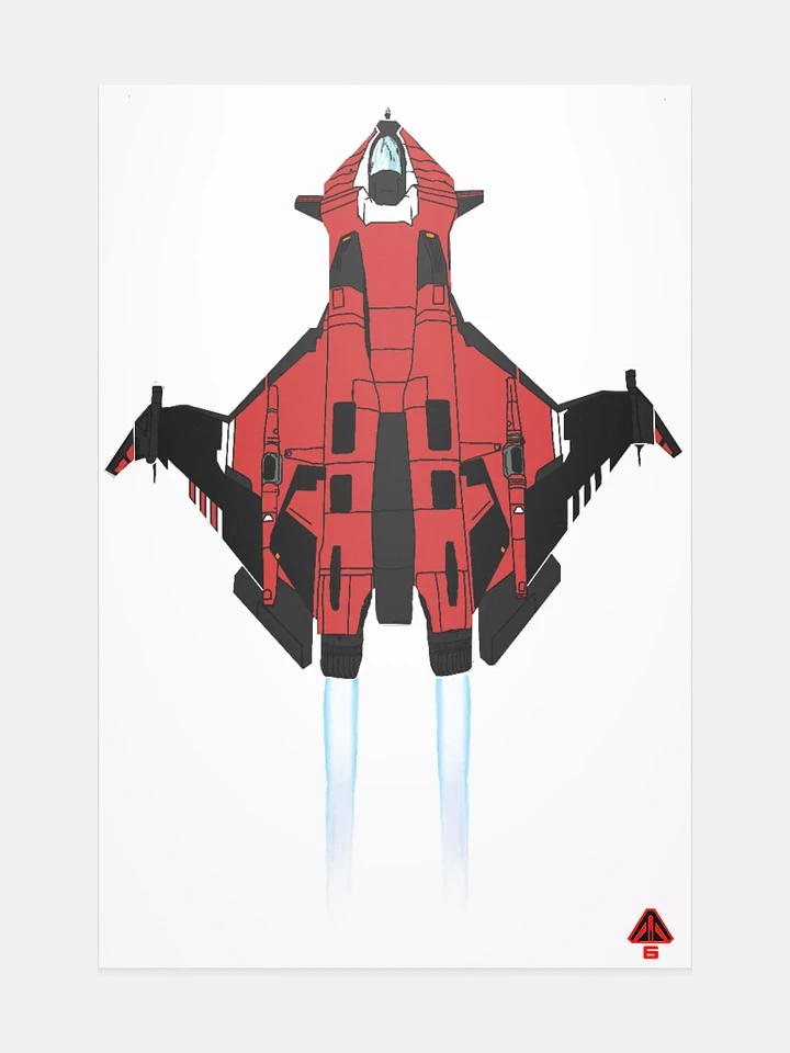 Custom Light Fighter Matte Poster product image (1)