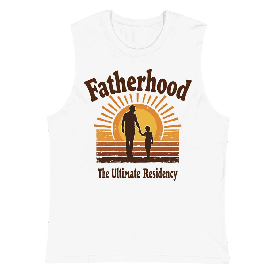 Radiant Fatherhood Sunset Muscle Tank product image (2)
