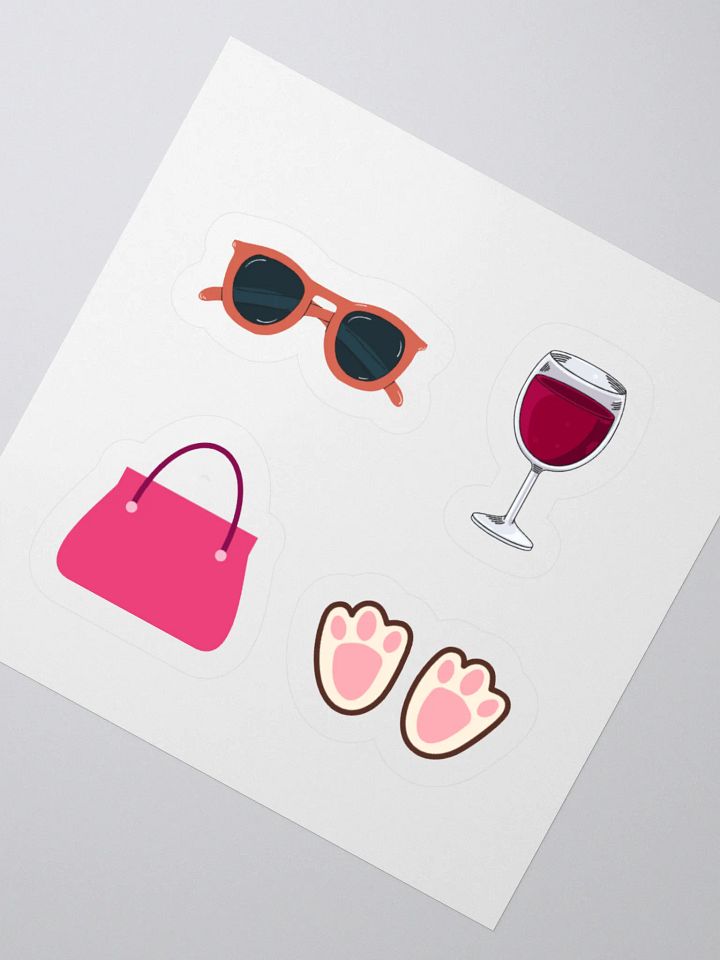 Chic Essentials Kiss Cut Sticker Set product image (2)