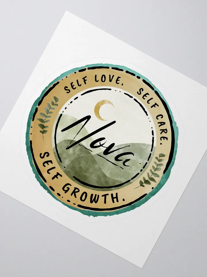 Nova's Self Love Die Cut Sticker product image (2)