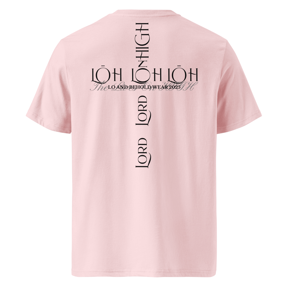 The Lord On HIGH | CROSSED | UNISEX Tee | Black product image (5)