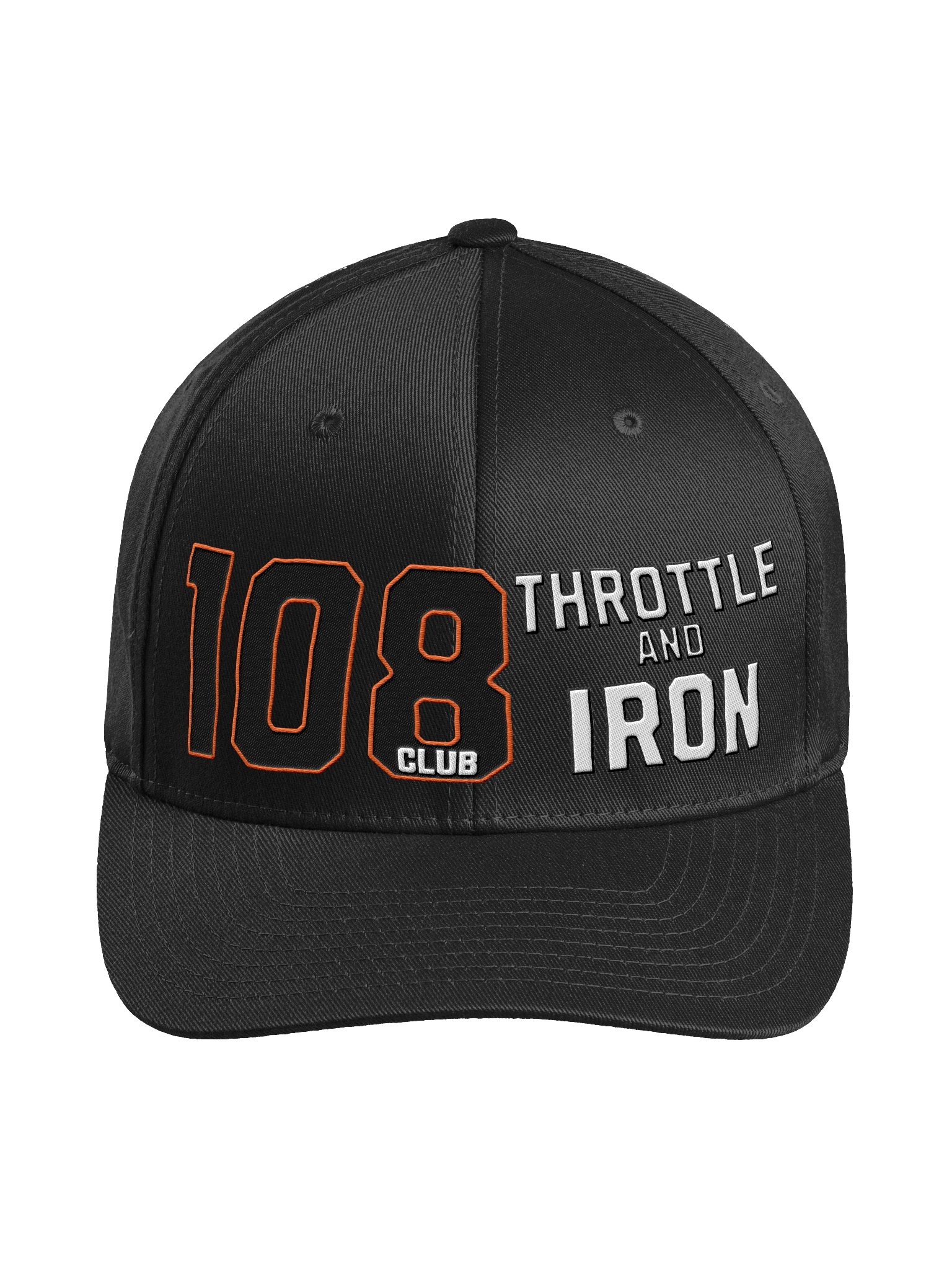 108 Club Throttle & Iron Fitted Hat product image (2)