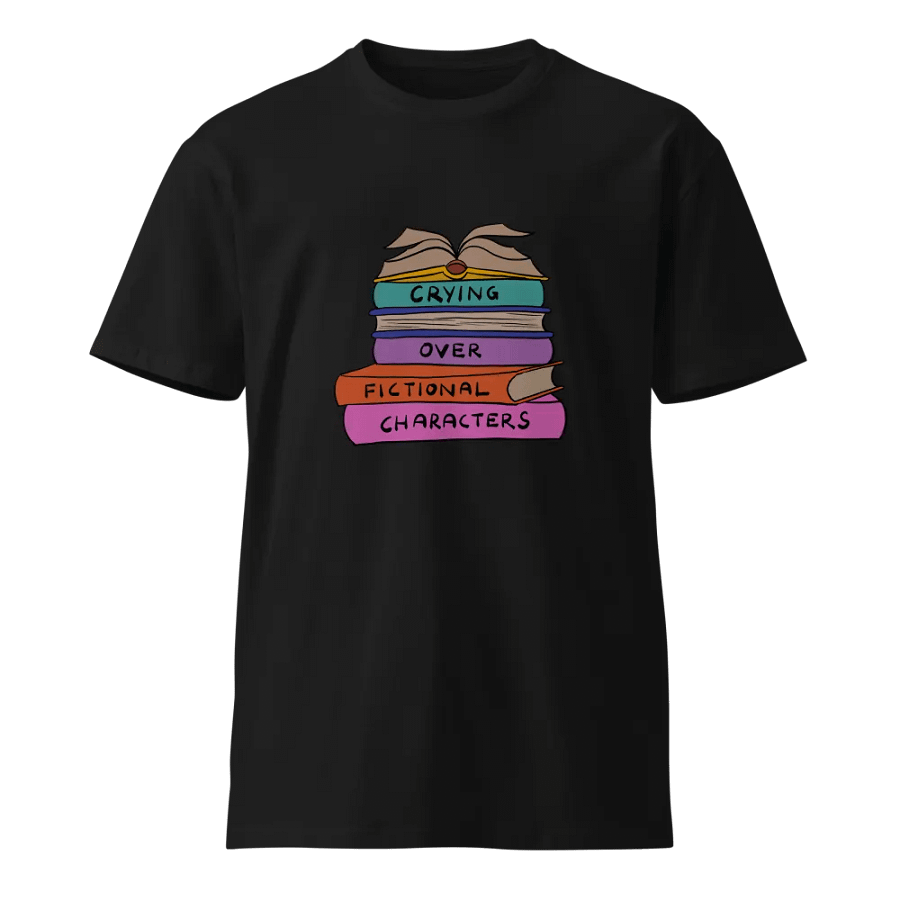Crying Over Fictional Characters Tee product image (23)