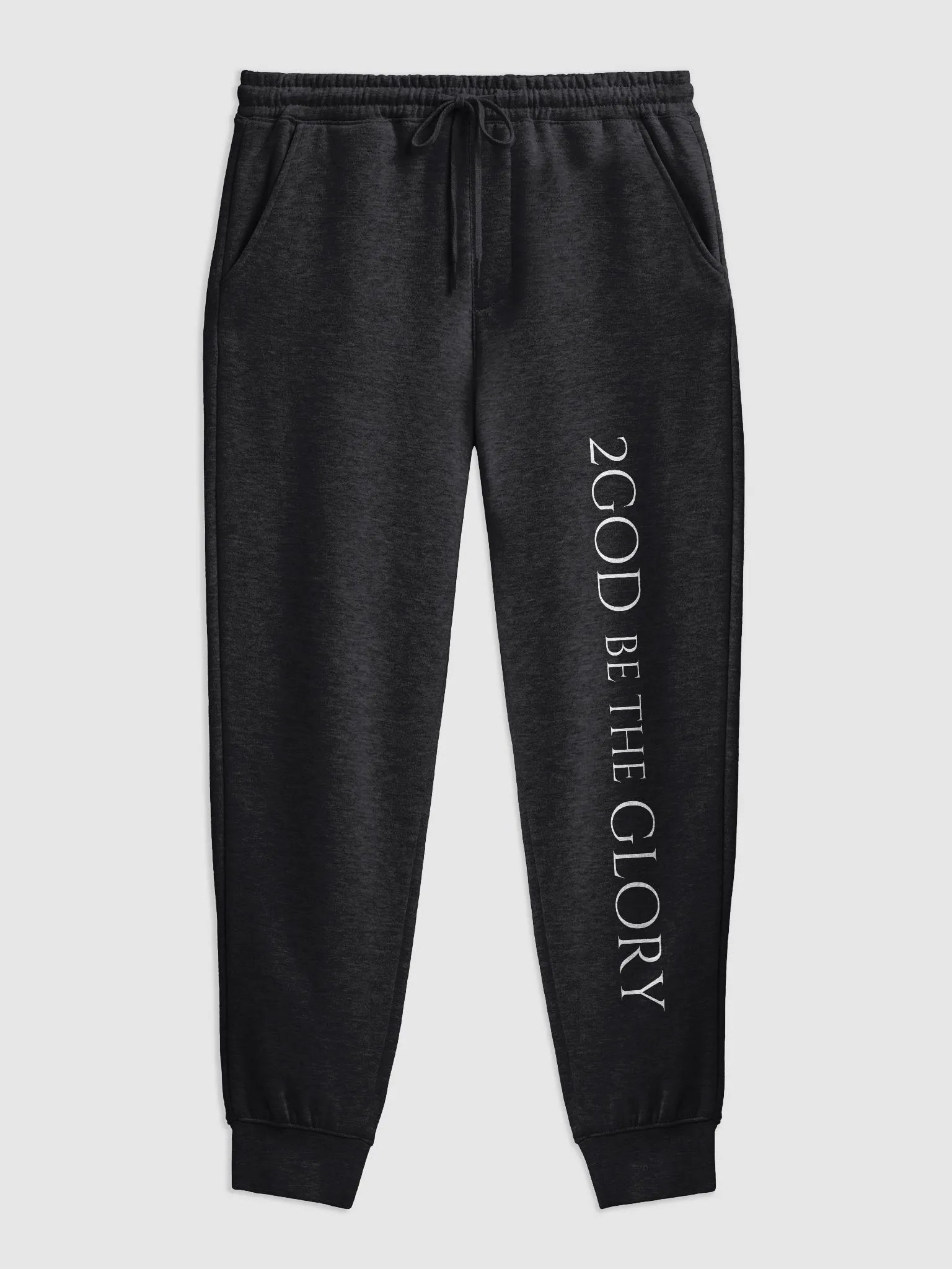 2 God Be The Glory (White Text) | Women's Joggers product image (1)