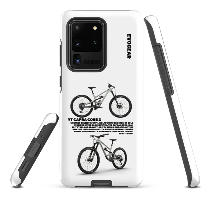 White Capra Core 2 Samsung Case product image (2)