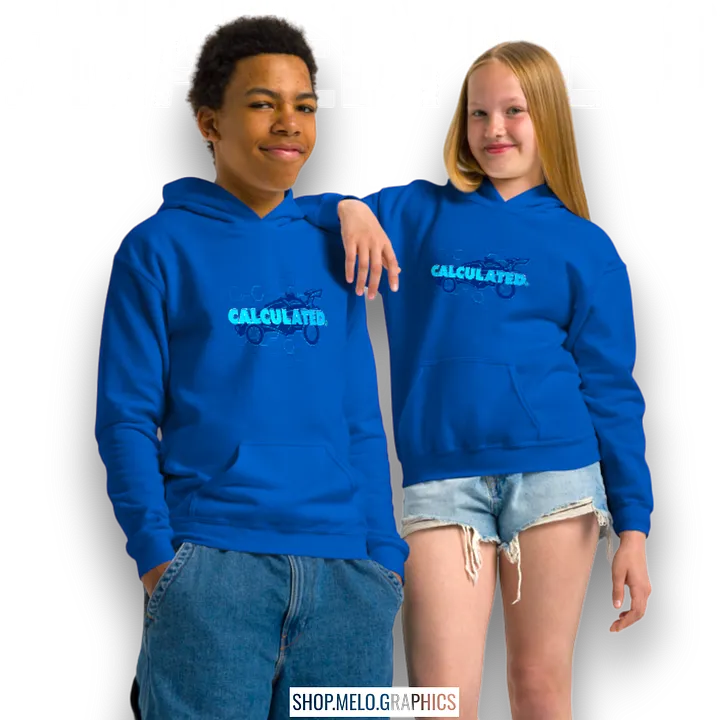 Calculated - Carball Kids Hoodie | #MadeByMELO product image (22)