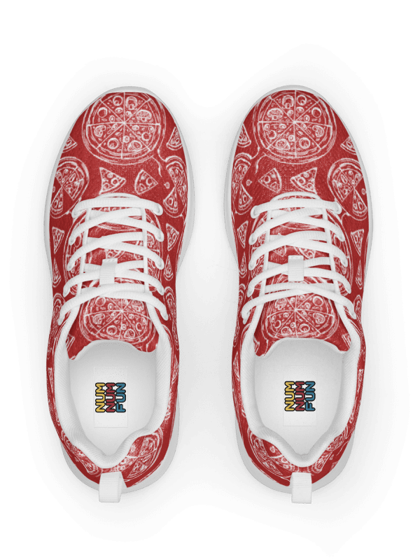 Pizza Athletic Shoes Red/White Male product image (9)