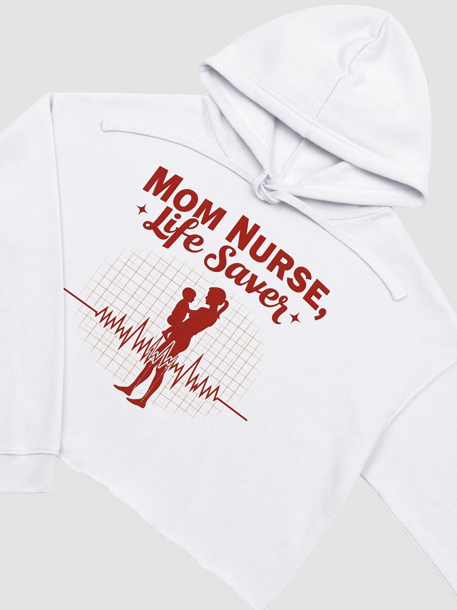 Life Saver Mom Crop Hoodie product image (17)