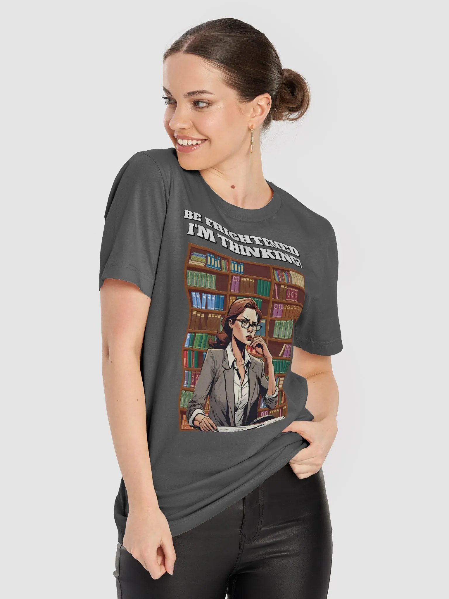 Be Frightened, I'm Thinking Women's T-shirt product image (54)