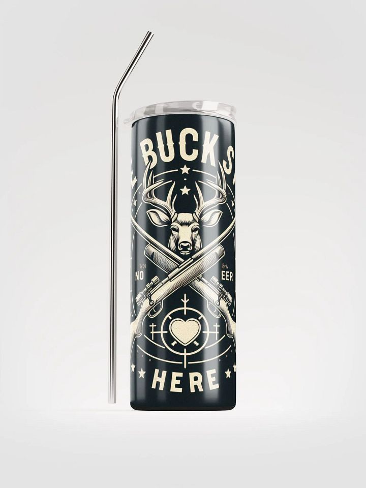Buck Stops Here Stainless Steel Tumbler product image (1)