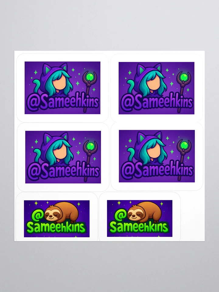 Streamer Support Kiss Cut Stickers product image (1)