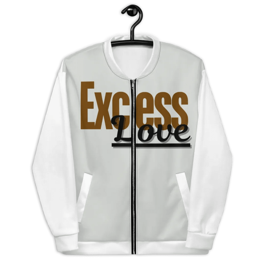God's Love is excess unisex Bomber Jacket product image (4)