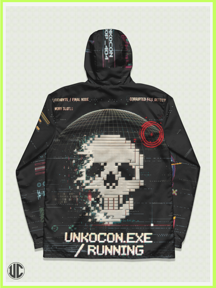 Glitchbyte / Final Node – Windbreaker product image (2)