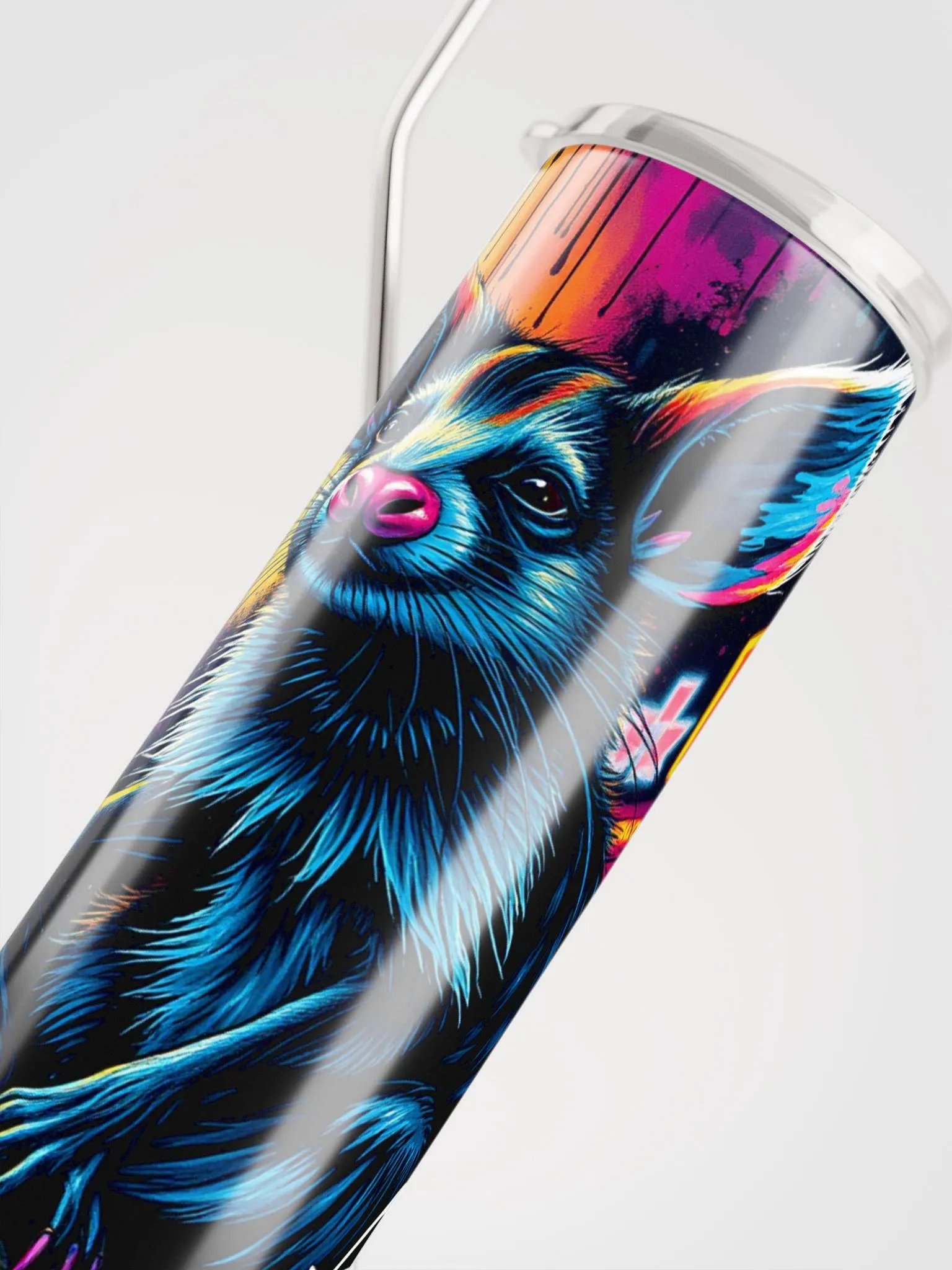 Neon Creature Stainless Steel Tumbler product image (4)