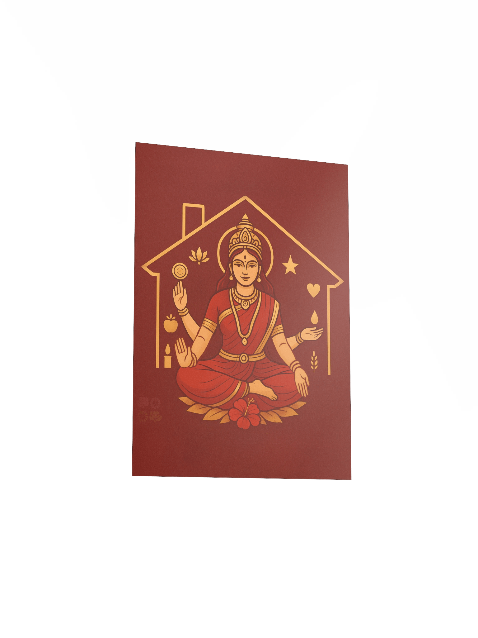 Goddess Ritual, Happy Home with Ashta Lakshmi Mini-Poster product image (3)
