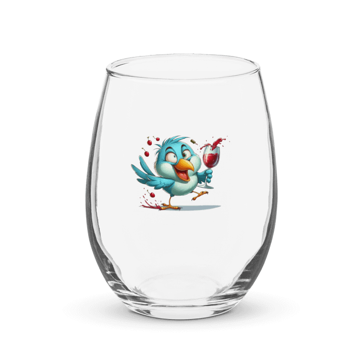 PARRIOT BIRD Customizable Stemless Celebration Glass product image (1)