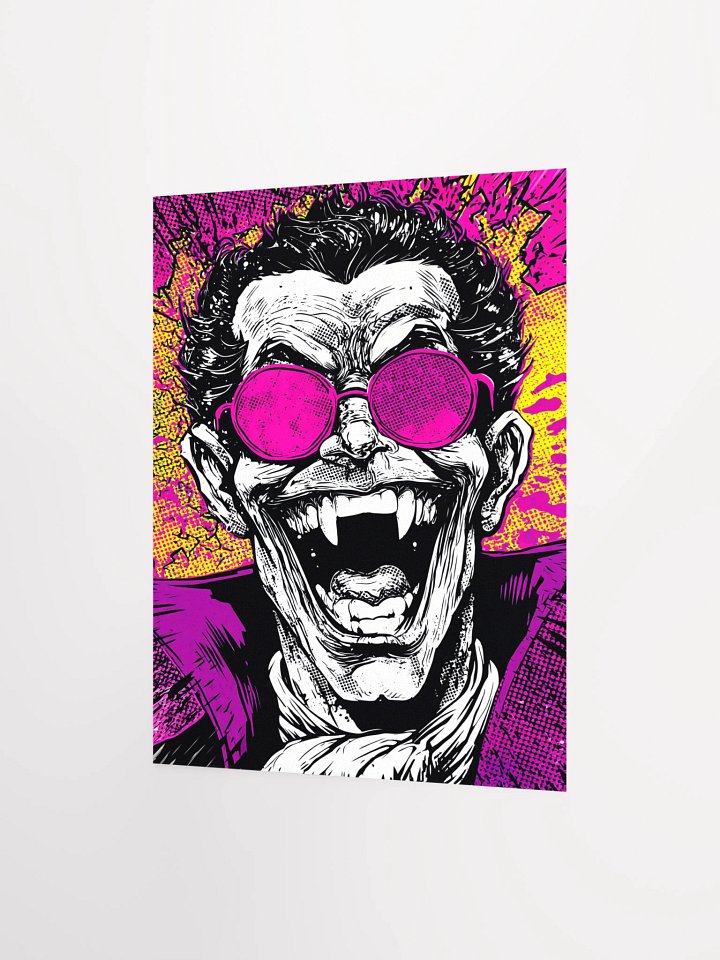 Fanged Frenzy Matte Unframed Wall Art Paper Canvas product image (5)