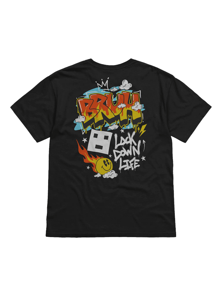 BRUH Graffiti Flame T-Shirt product image (2)