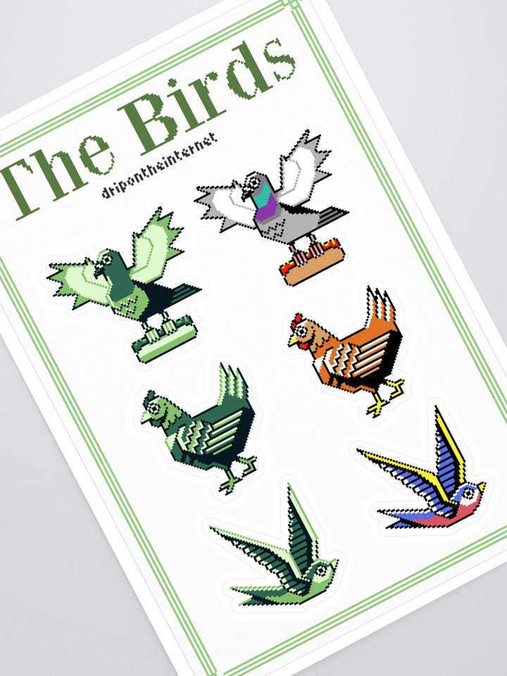 The Birds Stickers product image (1)