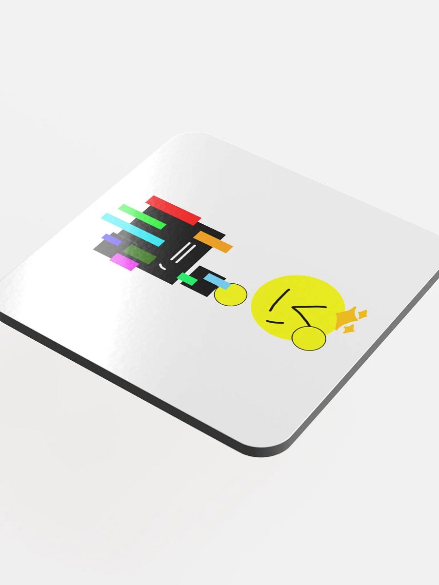 Bobby & Glitchy (Fist Bump) Coaster product image (4)