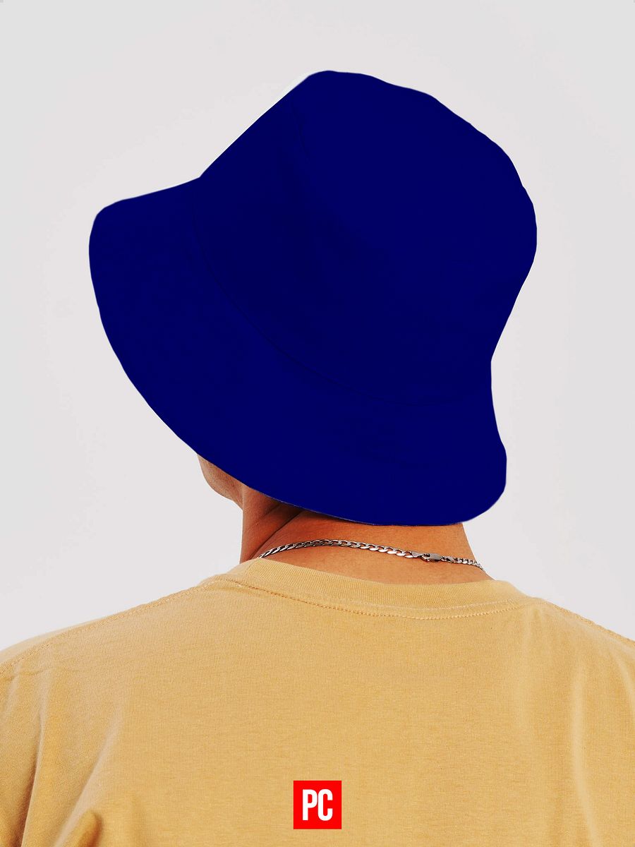Plain Color Navy Bucket Hat product image (3)
