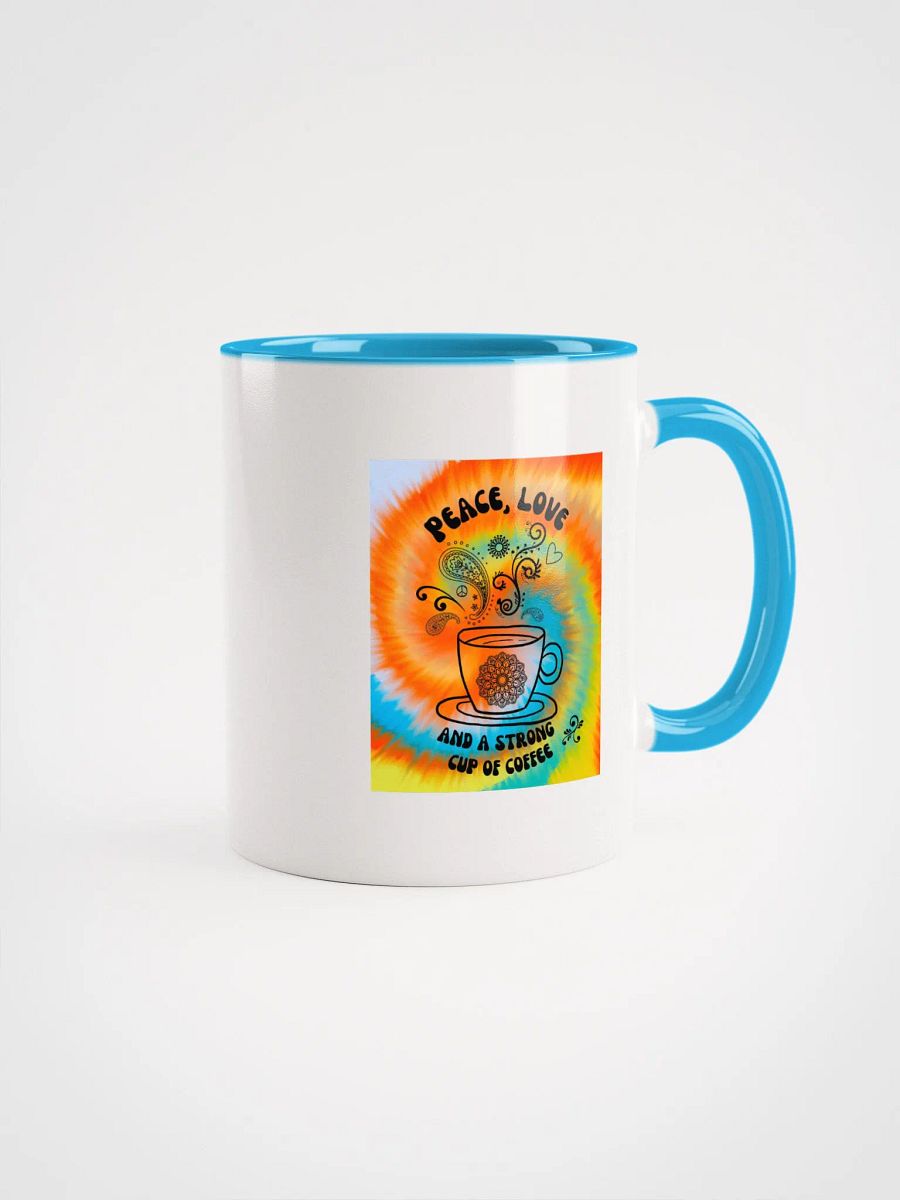 Peace, Love, and Coffee Bliss Ceramic Mug product image (3)